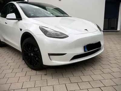 Gebraucht Tesla Model Y Long Range AWD 378 kW (514 PS) 2022 Weiß SUV