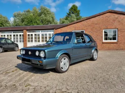 Gebraucht VW Golf Cabriolet 98 PS (72 kW) 1990 Grün Cabrio