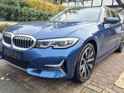Brugt BMW 320 Luxury Line 190 HK (139 kW) 2020 Blå Stationcar