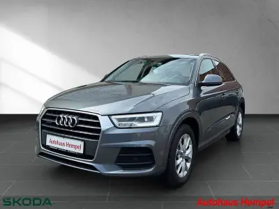 Gebraucht Audi Q3 Design 184 PS (135 kW) 2016 Monsungrau metallic (metallic) SUV