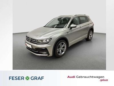 Usata VW Tiguan R-line 190 CV (139 kW) 2019 Argento SUV