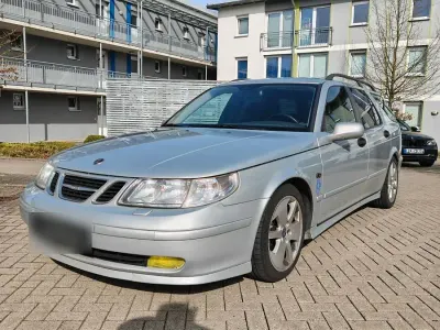 Usata Saab 9-5 Aero 250 CV (183 kW) 2002 Argento Berlina
