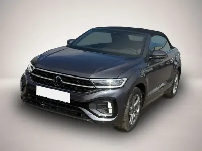 Gebraucht VW T-Roc Cabriolet R-line 150 PS (110 kW) 2023 Grau Cabrio
