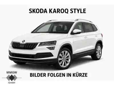 Gebraucht Skoda Karoq Style 150 PS (110 kW) 2018 Bila moon/moon white SUV