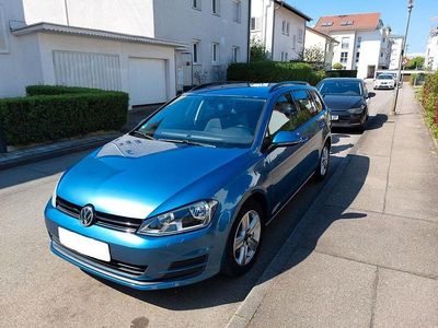 Gebraucht VW Golf VII Trendline 105 PS (77 kW) 2013 Blau Kombi