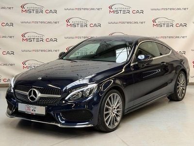 Blau Gebraucht 2017 Mercedes C250 AMG line Coupé | 25.890 € (Fairer Preis)