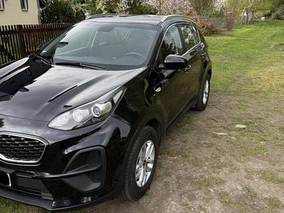 Begagnad Kia Sportage 132 HK (97 kW) 2021 Svart SUV