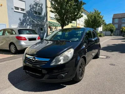 Gebraucht Opel Corsa 87 PS (63 kW) 2010 Schwarz Kleinwagen