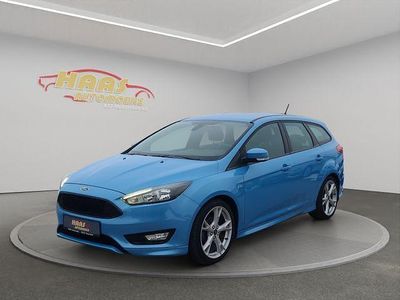 Blau Gebraucht 2018 Ford Focus ST-Line Kombi | 12.390 € (Fairer Preis)