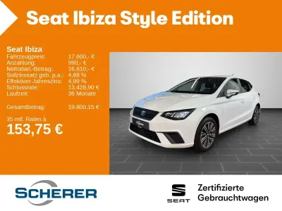 Usata Seat Ibiza Style 116 CV (85 kW) 2024 Bianco Utilitaria
