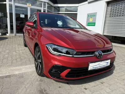 Gebraucht VW Polo R-line 95 PS (69 kW) 2022 Kings red metallic Kleinwagen
