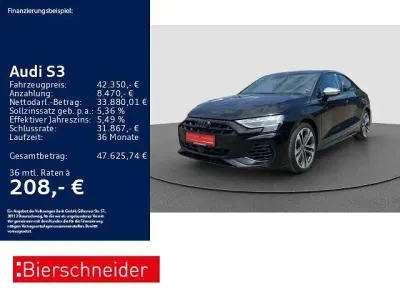Gebraucht Audi S3 Comfort 333 PS (244 kW) 2025 Schwarz Limousine