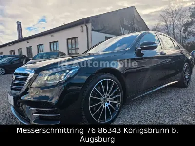 Käytetty Mercedes S400 AMG line 340 HP (250 kW) 2018 Musta Sedan
