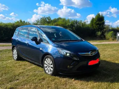 Gebraucht Opel Zafira Tourer Edition 140 PS (102 kW) 2012 Blau Van / Kleinbus