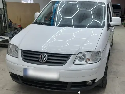 Gebraucht VW Caddy Maxi Life Life 102 PS (75 kW) 2009 Weiß Van / Kleinbus