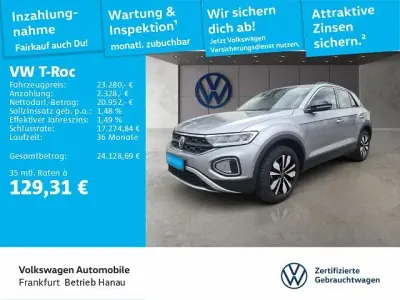 Gebraucht VW T-Roc Goal 116 PS (85 kW) 2024 Silber SUV