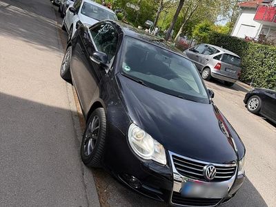 Brugt VW Eos 2008 Sort Cabriolet