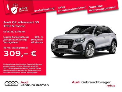 Gebraucht Audi Q2 Advanced 150 PS (110 kW) 2025 Florettsilber (silber) SUV