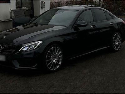 Usata Mercedes C250 AMG 211 CV (155 kW) 2015 Nero Berlina