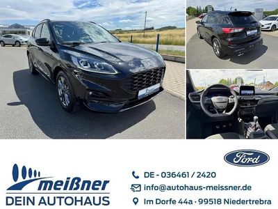 Gebraucht Ford Kuga ST-Line X 150 PS (110 kW) 2024 Obsidianschwarz metallic SUV