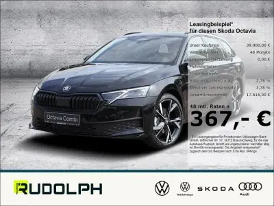 Neu Skoda Octavia SportLine 150 PS (110 kW) 2025 Schwarz Kombi