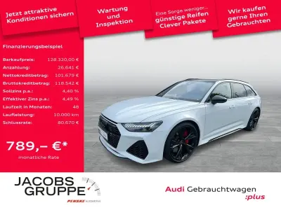 Brugt Audi RS6 Advanced 630 HK (463 kW) 2025 Hvid Stationcar