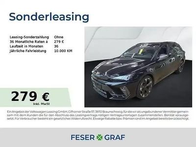 Gebraucht Cupra Leon 150 PS (110 kW) 2025 Midnight schwarz metallic Kombi