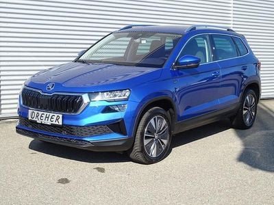 Raceblau metallic Gebraucht 2025 Skoda Karoq Drive SUV | 30.890 € (Guter Preis)