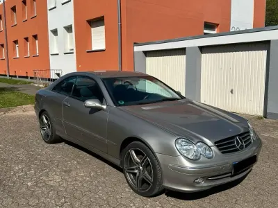 Brugt Mercedes CLK200 163 HK (119 kW) 2003 Grå Coupe