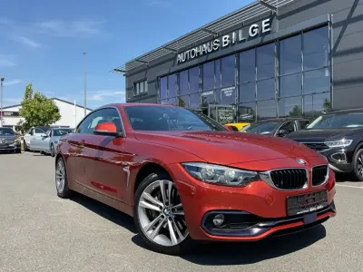 Gebraucht BMW 440 Cabriolet Sport Line 326 PS (239 kW) 2017 Orange Cabrio