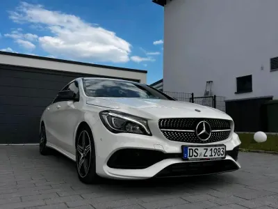 Gebraucht Mercedes CLA200 AMG line 156 PS (114 kW) 2017 Weiß Coupé