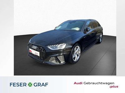 Gebraucht Audi A4 S-Line 265 PS (194 kW) 2023 Mythosschwarz metallic Kombi
