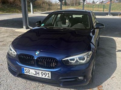 Usata BMW 116 M Sport 116 CV (85 kW) 2019 Blu Utilitaria