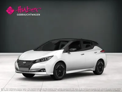 Gebraucht Nissan Leaf 360º 160 kW (218 PS) 2023 Weiß Kleinwagen
