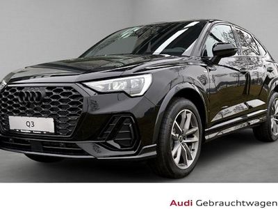 Gebraucht Audi Q3 Sportback S-Line 150 PS (110 kW) 2024 Schwarz SUV