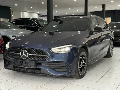 Gebraucht Mercedes C300e AMG 204 PS (150 kW) 2023 Blau Limousine