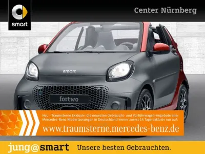 Second-hand Smart ForTwo Electric Drive Prime 60 kW (82 CP) 2021 Gri Cabrio