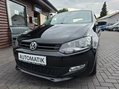 Gebraucht VW Polo Team 105 PS (77 kW) 2010 Schwarz Kleinwagen