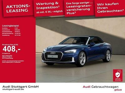 Usata Audi A5 Cabriolet Advanced Plus 204 CV (150 kW) 2024 Blu Cabrio