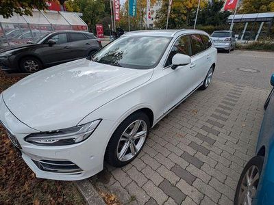 Begagnad Volvo V90 Inscription 190 HK (139 kW) 2017 Vit Kombi