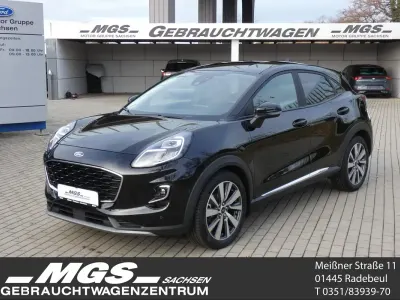 Gebraucht Ford Puma Titanium X 125 PS (91 kW) 2021 Obsidianschwarz metallic SUV