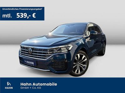 Gebraucht VW Touareg R-line 286 PS (210 kW) 2022 Aquamarinblau metallic SUV