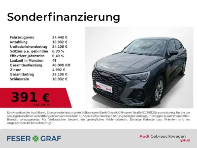 Gebraucht Audi Q3 Sportback S-Line 150 PS (110 kW) 2025 Grau SUV