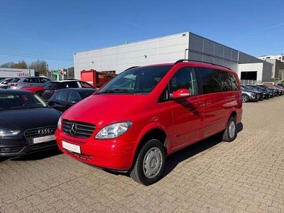 Gebraucht Mercedes Viano 150 PS (110 kW) 2007 Rot Van / Kleinbus