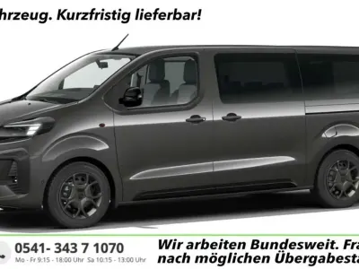Neu Opel Zafira Life Edition 179 PS (131 kW) 2026 Merkur grau metallic Van / Kleinbus
