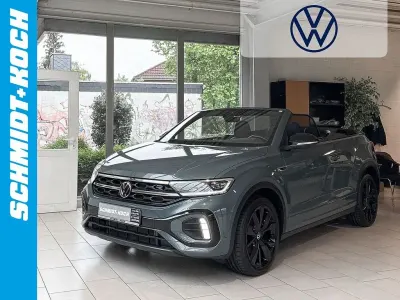Gebraucht VW T-Roc Cabriolet R-line 150 PS (110 kW) 2023 Blau Cabrio