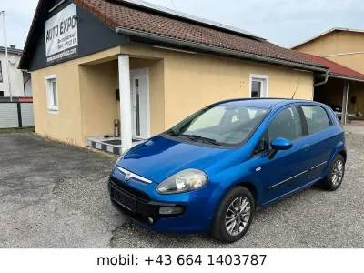 Gebraucht Fiat Punto Evo 69 PS (50 kW) 2011 Blau Kleinwagen