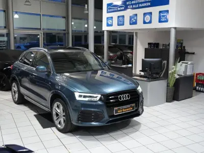 Gebraucht Audi Q3 S-Line 200 PS (147 kW) 2016 Blau SUV