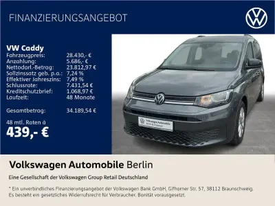 Gebraucht VW Caddy Life 122 PS (89 kW) 2022 Indiumgrau metallic Van / Kleinbus