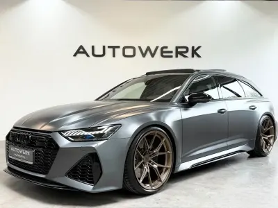 Brugt Audi RS6 Exclusive 600 HK (441 kW) 2021 Grå Stationcar